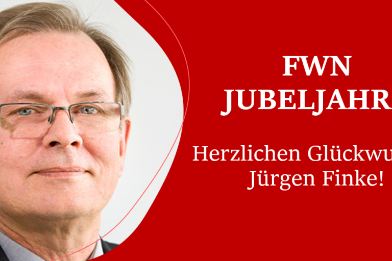 FWN Mitarbeiter feiert 25 Jahre Betriebszugehörigkeit