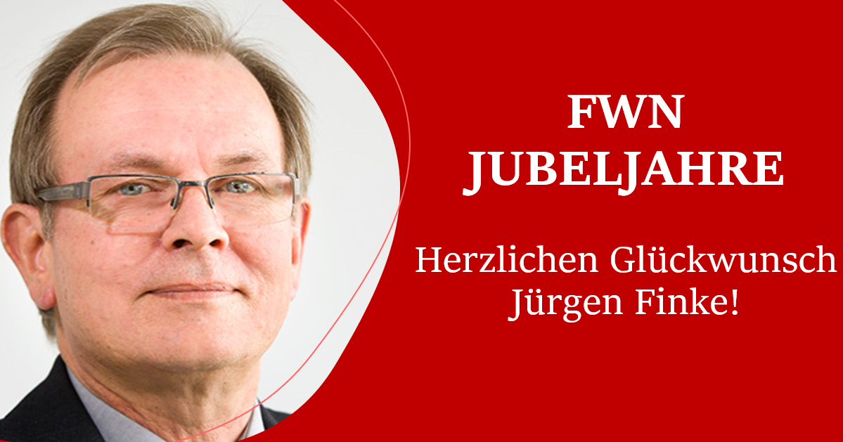 FWN Mitarbeiter feiert 25 Jahre Betriebszugehörigkeit FWN Mitarbeiter feiert 25 Jahre Betriebszugehörigkeit