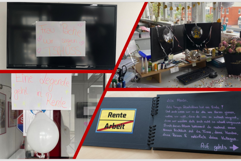 FWN Mitarbeiterin feiert Abschied in den Ruhestand_Frau Pache