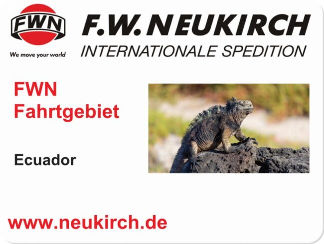 Fahrtgebiet Ecuador Fahrtgebiet Ecuador