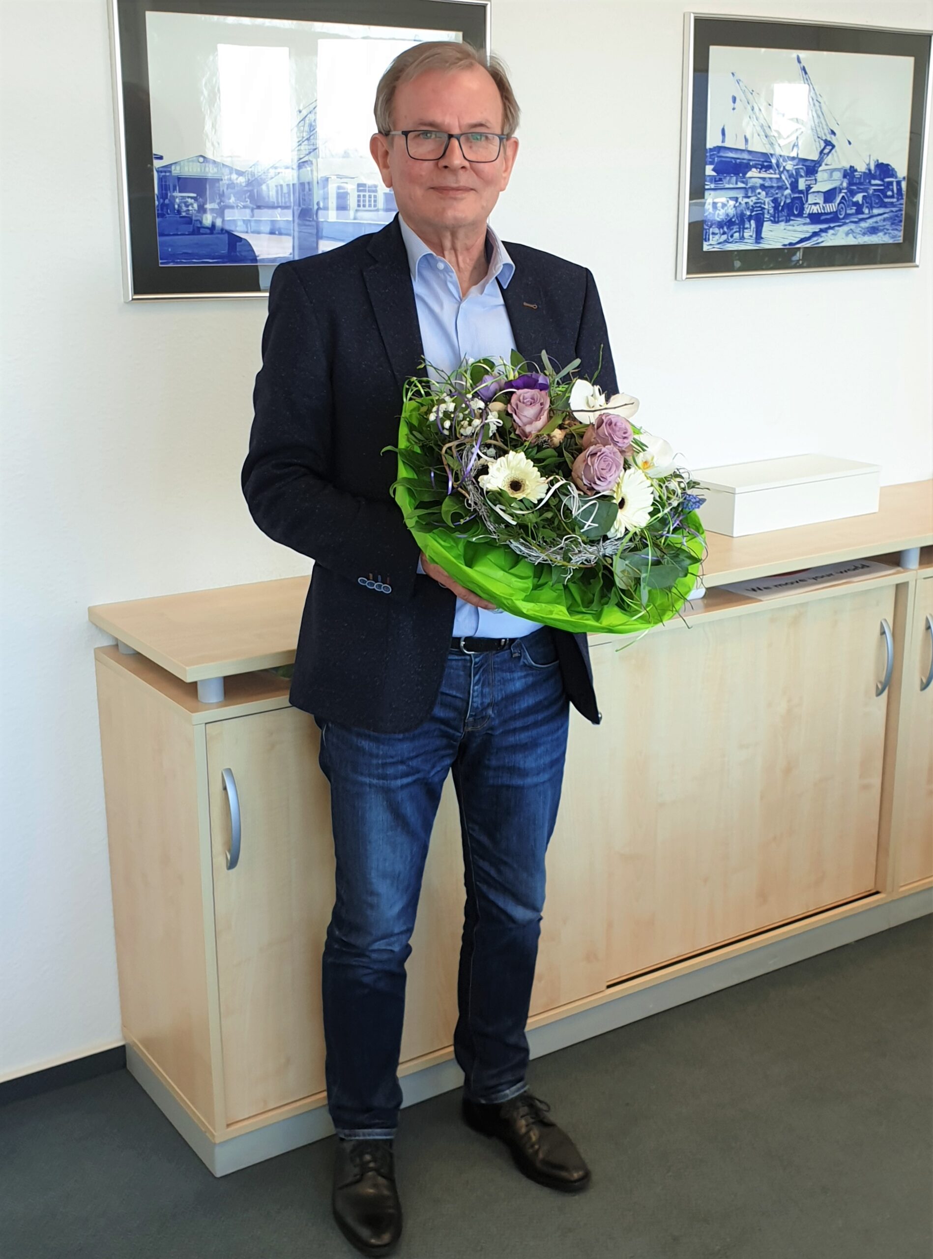 Prokurist Jürgen Finke Ruhestand