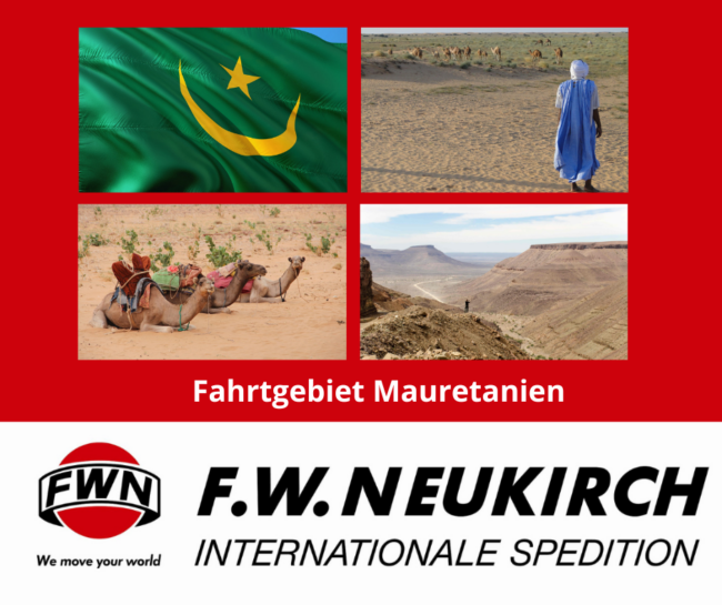 Fahrtgebiet Mauretanien