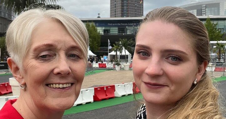 Automechnika 2024 Marein Pache und Julia Ödzen