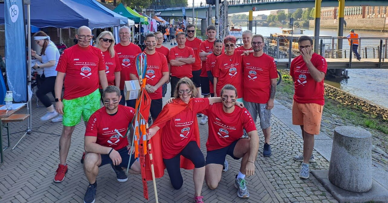 FWN Teamfoto vorm Start Melitta Drachenbootcup FWN Teamfoto vorm Start Melitta Drachenbootcup