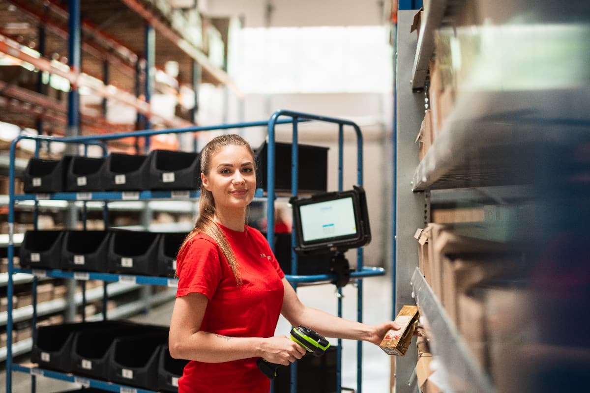 Kommissionierung Webshop