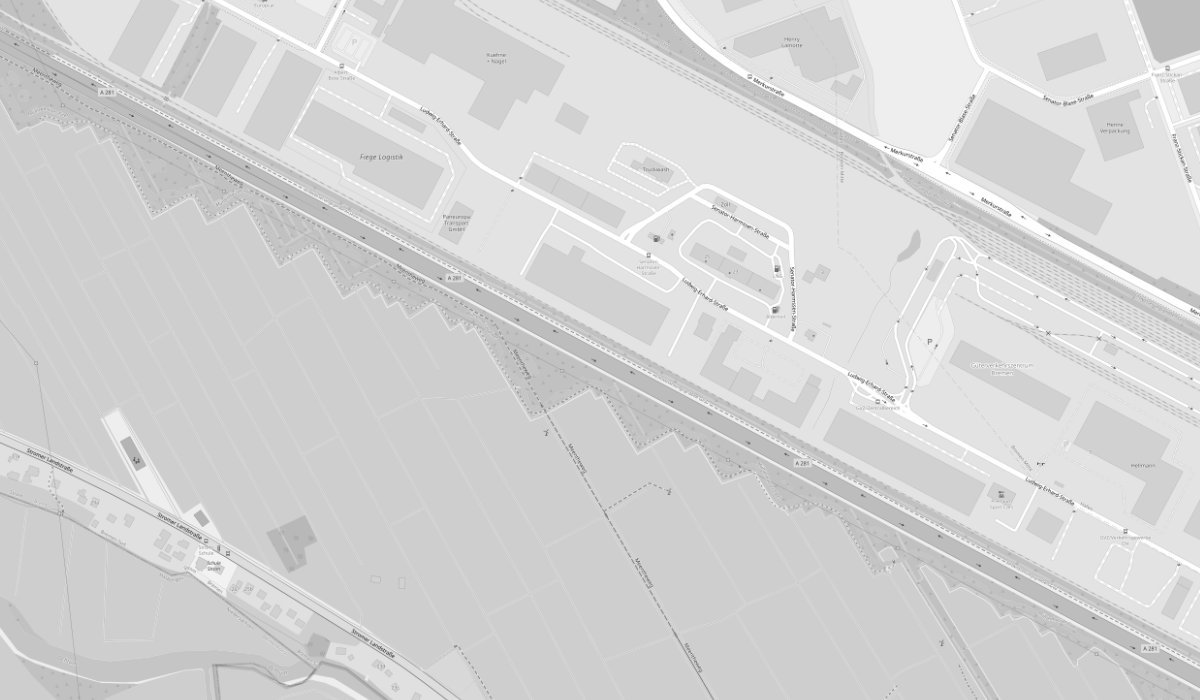 Karte der Betriebsstätte GVZ Neukirch