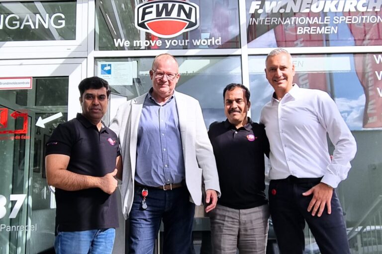 Agentenbesuch aus Indien