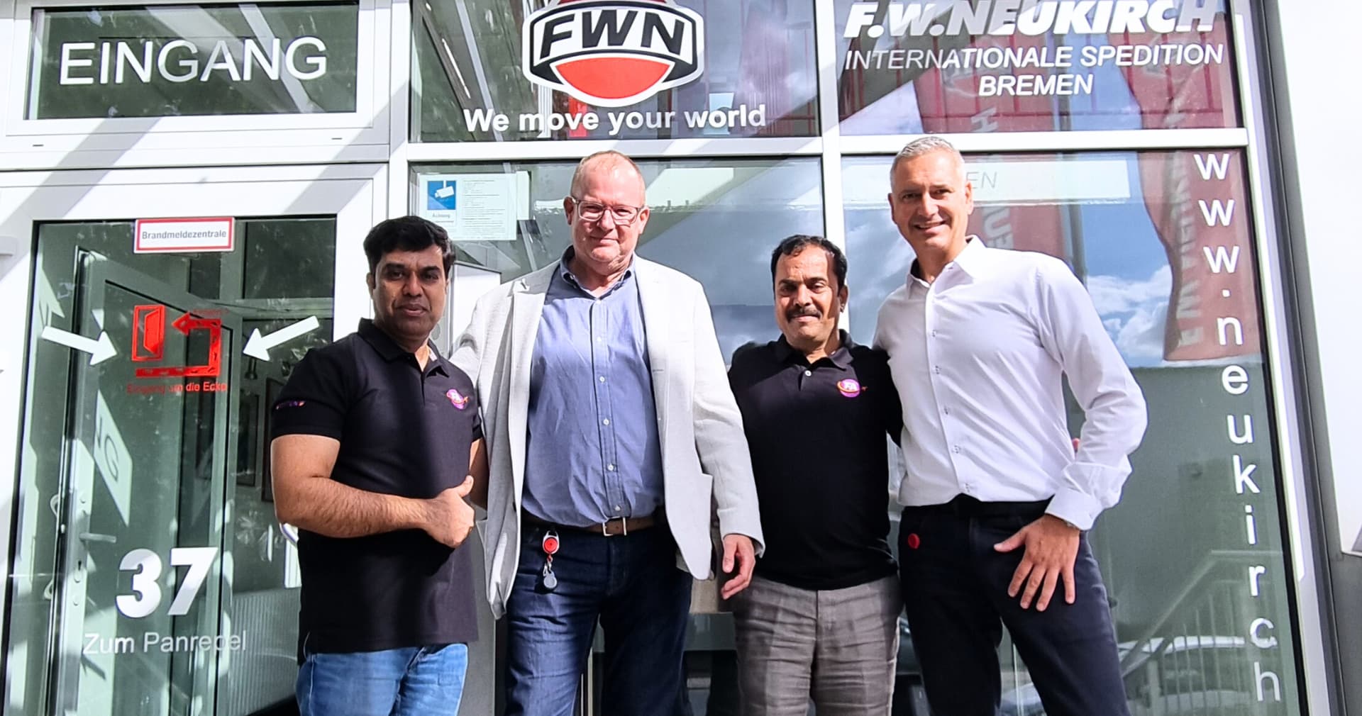 Agentenbesuch aus Indien