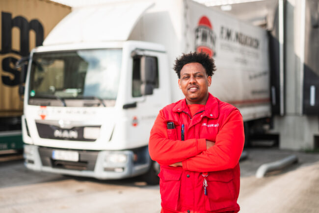 LKW-Fahrer Klasse C1