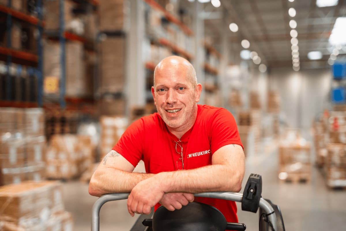 Gabelstaplerfahrer Werkslogistik