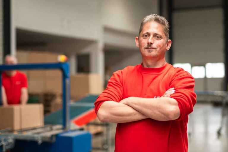 gewerblicher Mitarbeiter in der Teamleitung